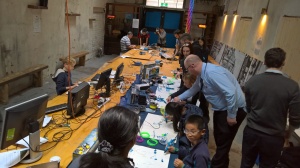 The chapel at 1000 Pound Bend is transformed into a Makerspace!